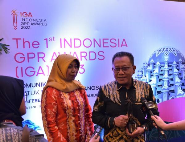 Terima Apresiasi Indonesia GPR Award 2023, Humas BNPT RI Harus Mampu Mengisi Ruang Digital Dengan Pesan Positif